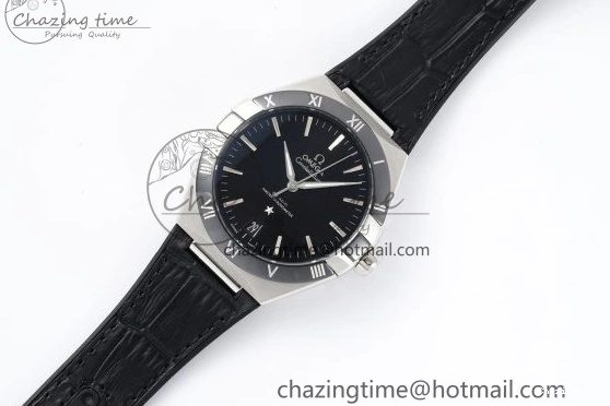 0104 Constellation Black Ceramic SS SBF 1:1 Best Edition Black Dial on Black Gummy Strap A8900 Super Clone TimelessDesign 7798